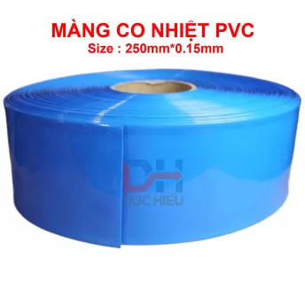 Co nhiệt PVC bọc khối Pin Lithium. Size 150 - 170 - 200 - 250 - 300mm